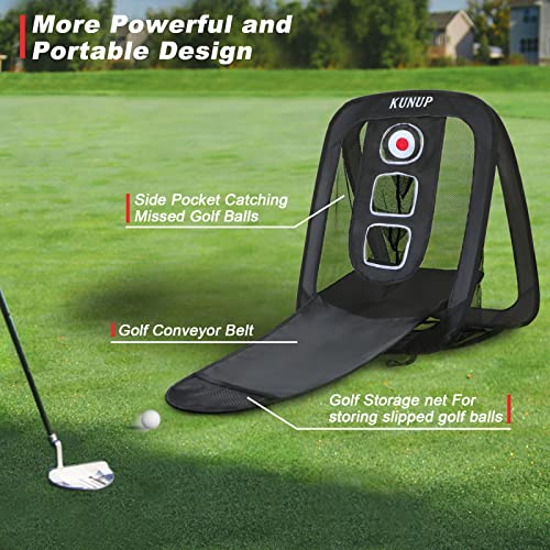 Pop Up Golf Chipping Net - Portable Pop Up Golf Practice Net