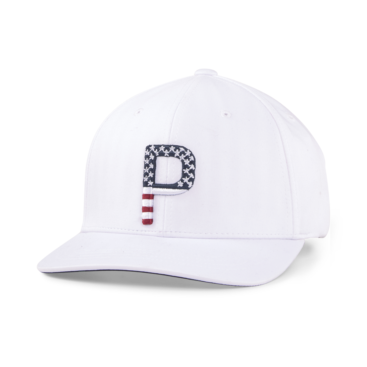 Puma Pars and Stripes Snapback Golf Cap