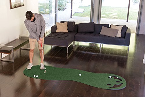 Smaller Basic Indoor Golf Putting Green, 3 x 9 feet