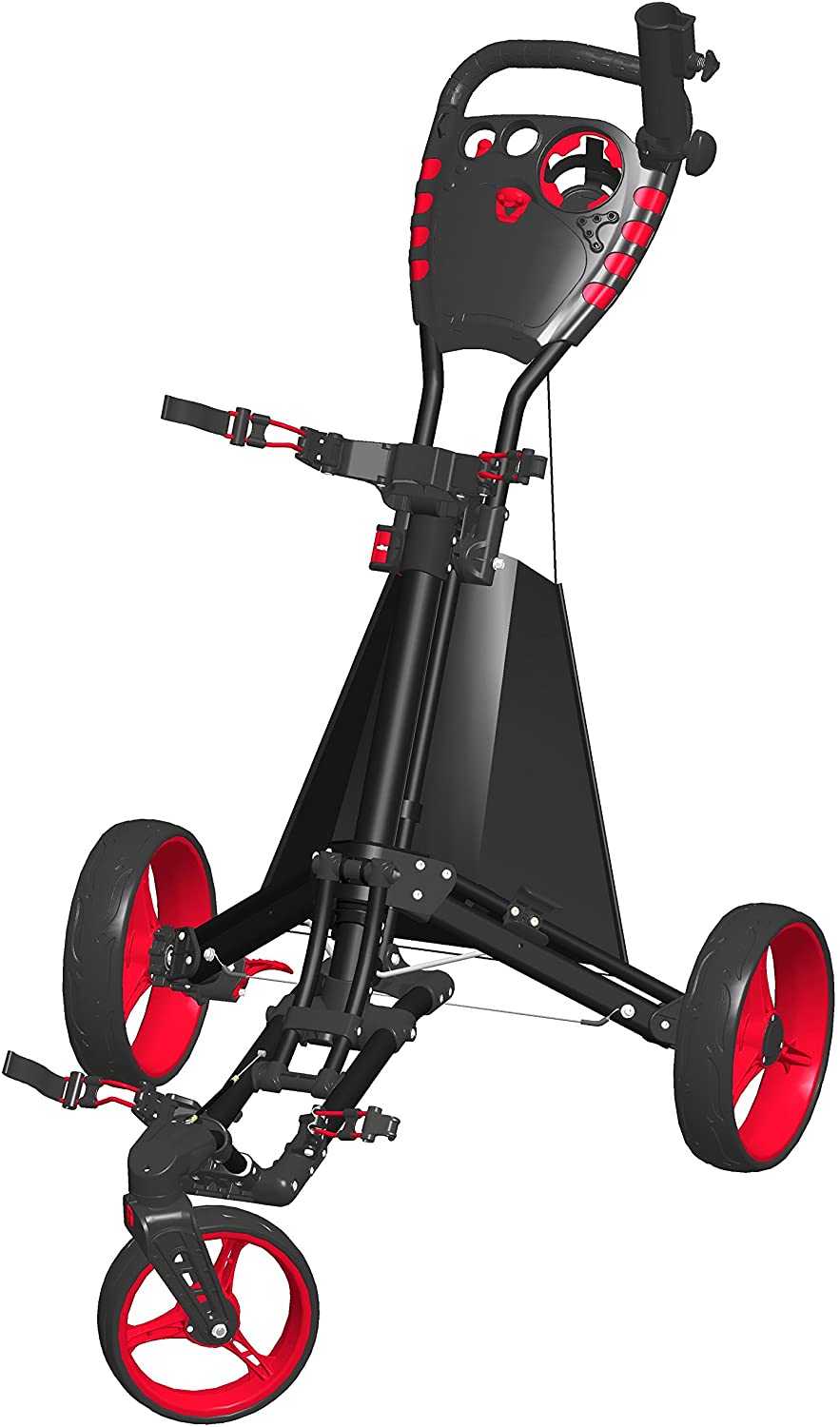 Spin It Golf Easy Drive 3-Wheel Push Cart