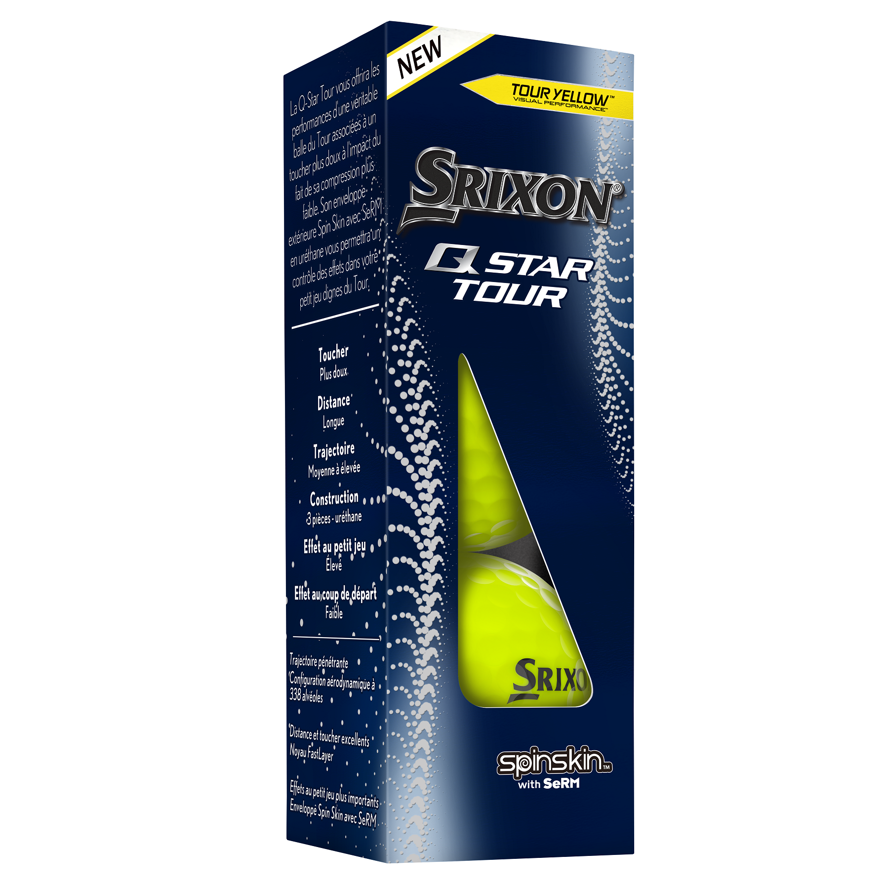 Srixon Q-Star Tour Series Golf Balls - Sleeve