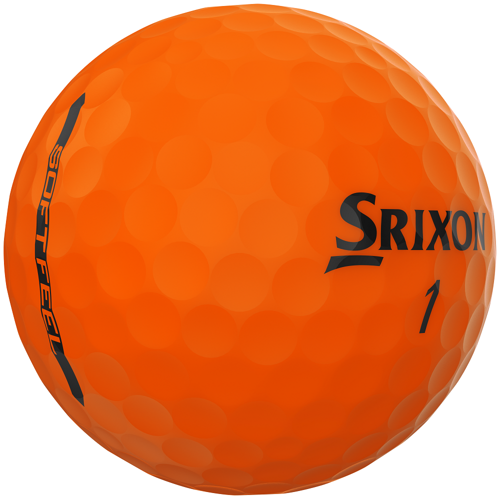 Srixon Soft Feel Brite Matte Color Golf Balls - Sleeve