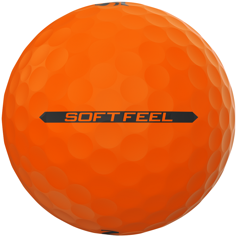 Srixon Soft Feel Brite Matte Color Golf Balls - Sleeve