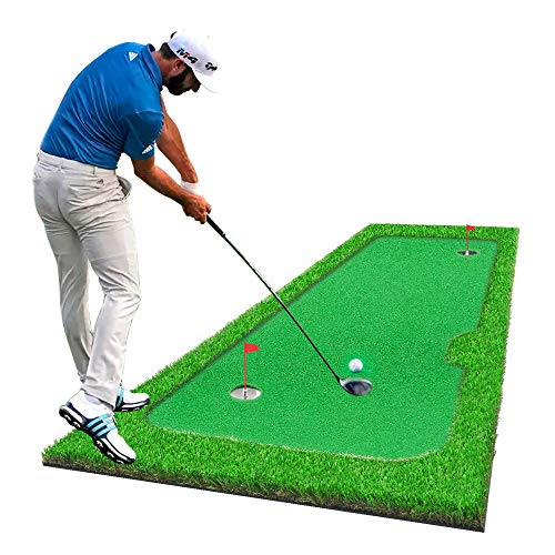 S- Shape Golf Putting Greens - Top Putting Mats - Home Putting Greens