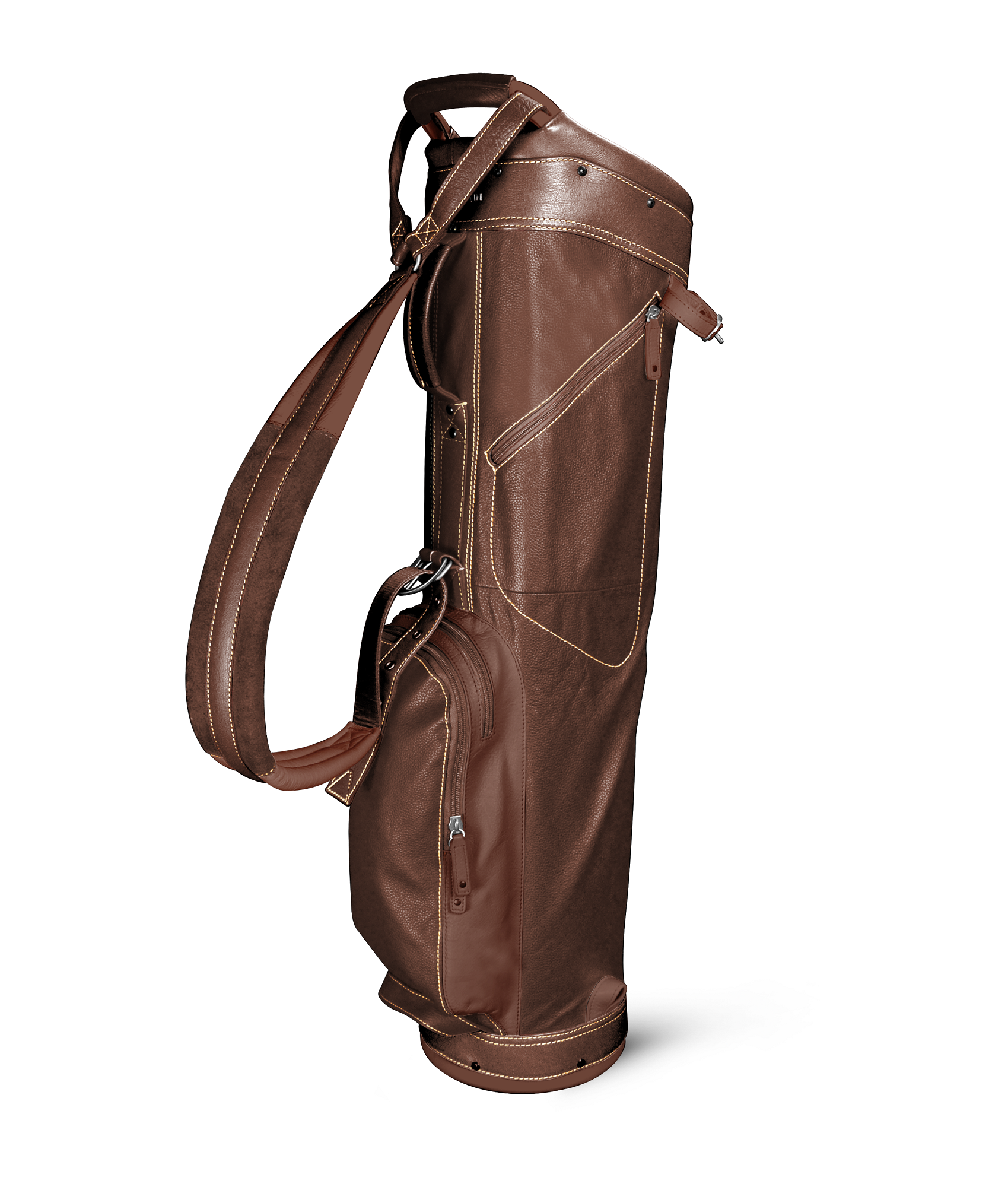 Sun Mountain Golf Leather Sunday Carry Bag