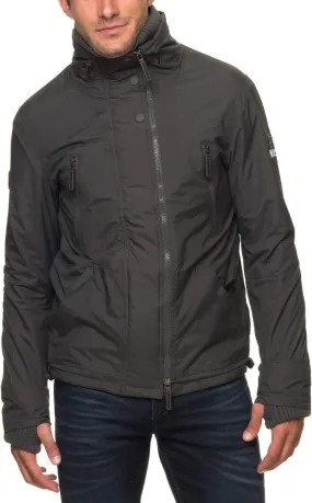 Superdry Polar Hooded Tech Wind Attacker Jacket Deep Forest/Black