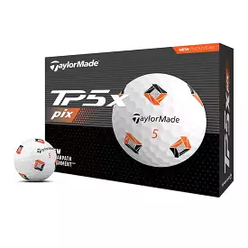 Taylormade 2024 TP5x pix Golf Balls 12 Pack