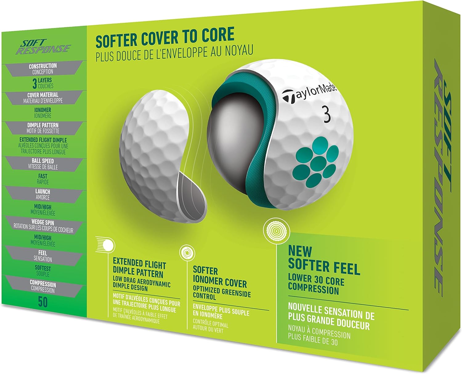 Taylormade Soft Response Golf Balls