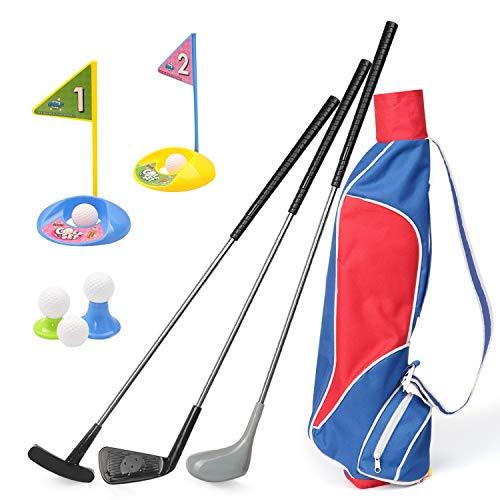 Toy Golf Clubs - Kids Golf Clubs 15 Piece Set - Kid Golf Set