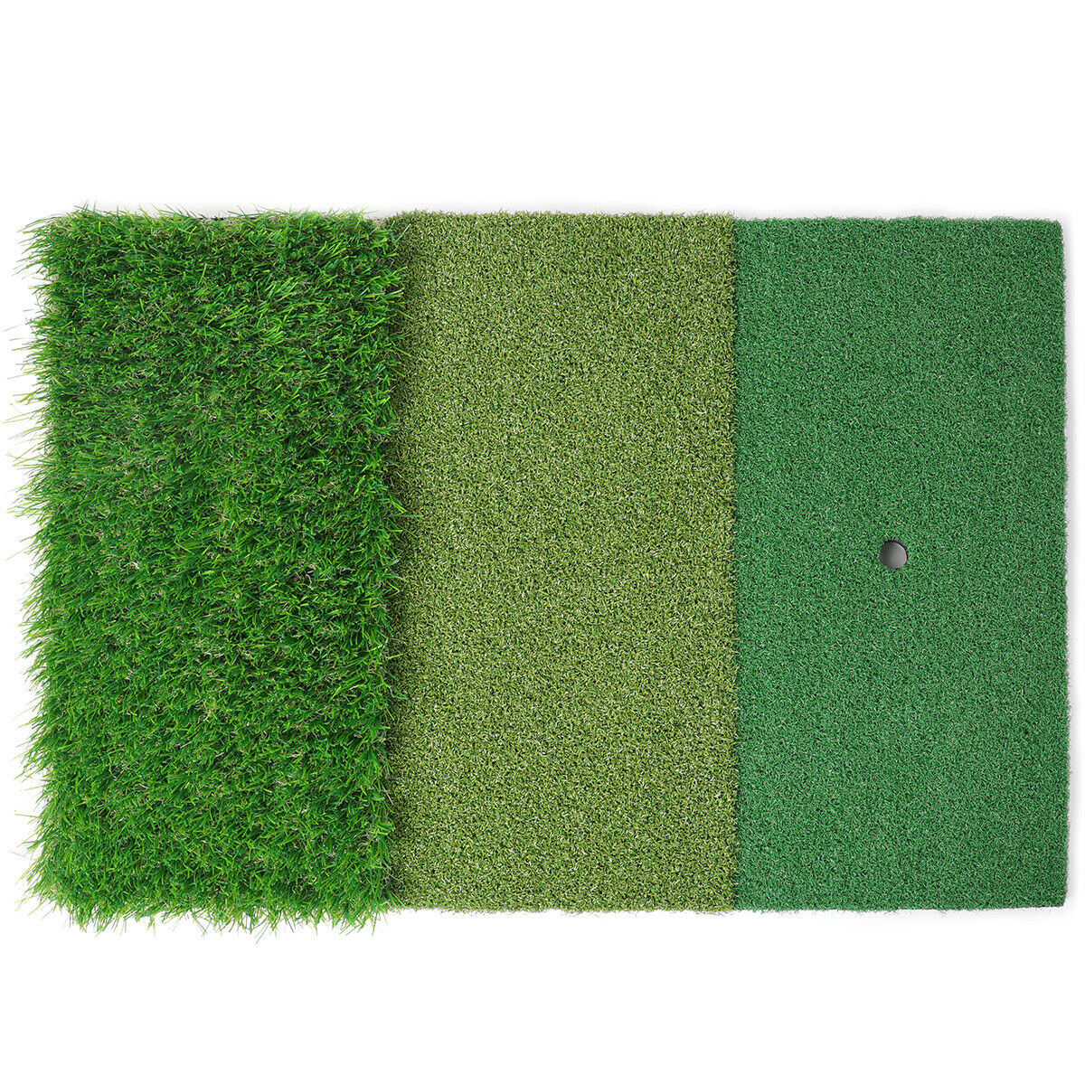 Tri-Turf Golf Mat with Rubber Tee - 24x16 Inches