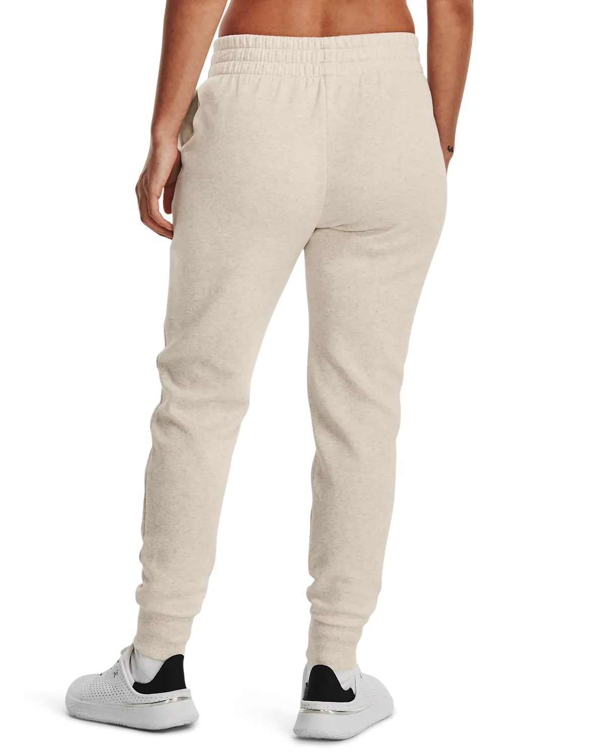 UA Rival Fleece Jogger W - Light Beige